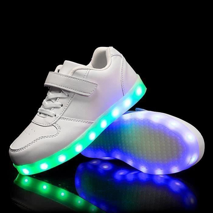 Children's LED Sneakers, Light-Up Shoes for Boys and Girls, USB Charging, Colorful LED Lighting, Glow in the Dark