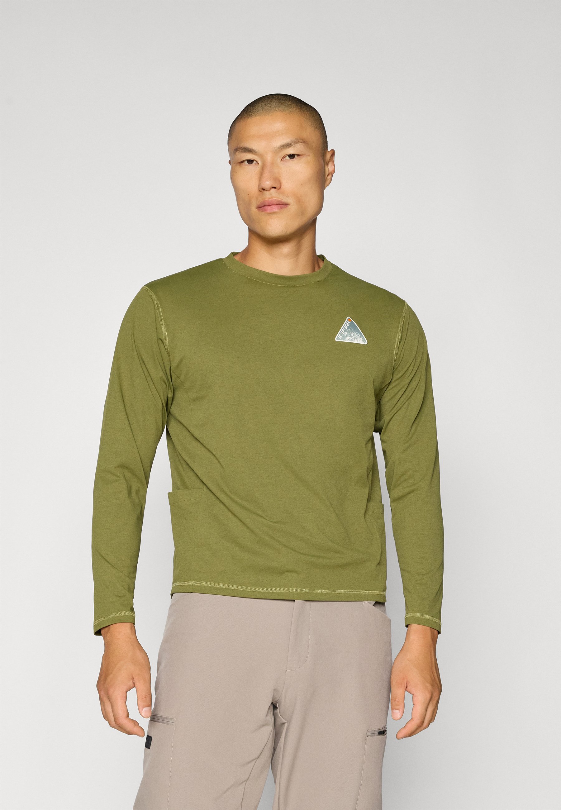 Icepeak OCHEYEDAN - Top met lange mouwen - asperges