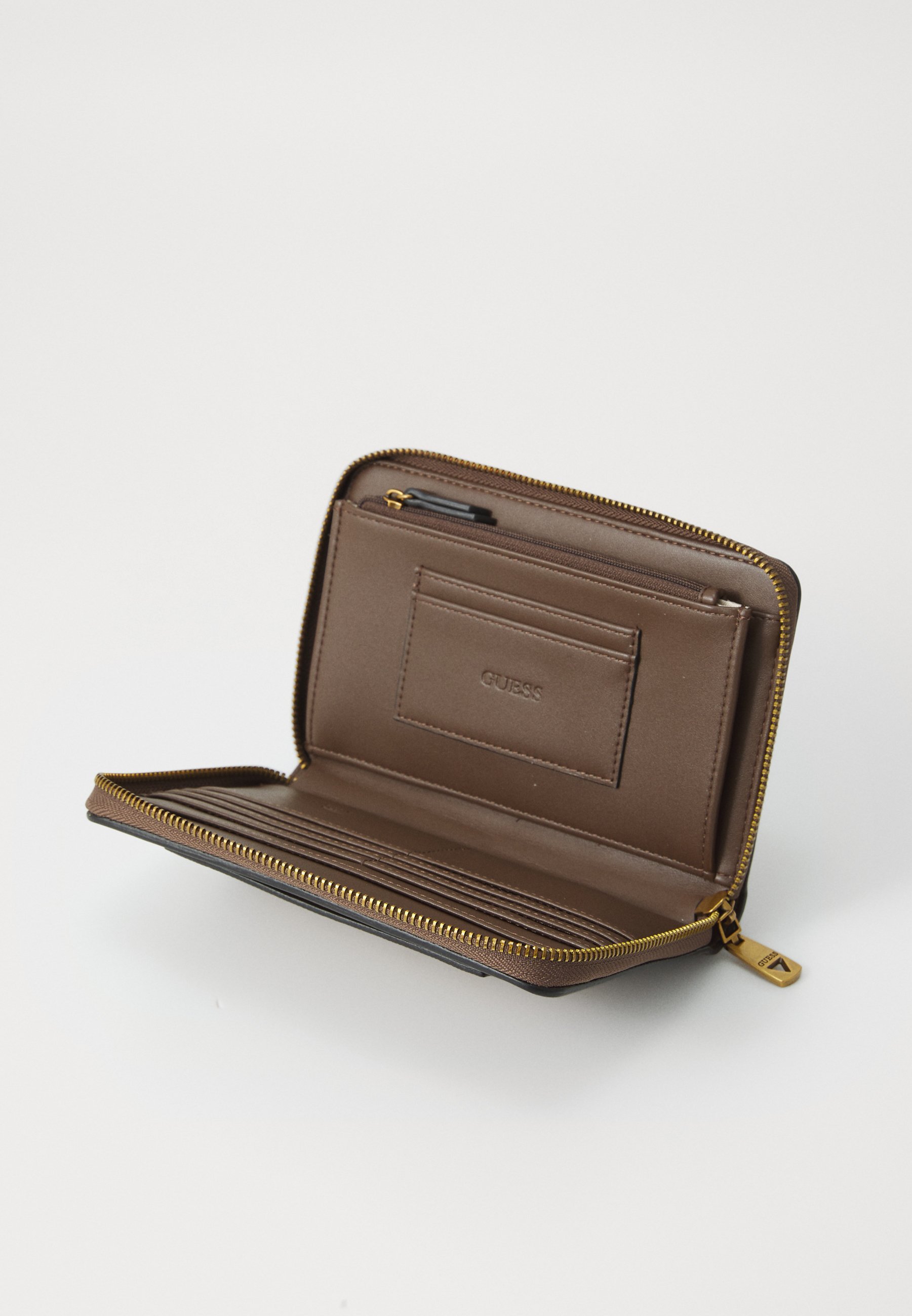 Guess MILANO PASPOORTHOES - Portemonnee - beige/bruin