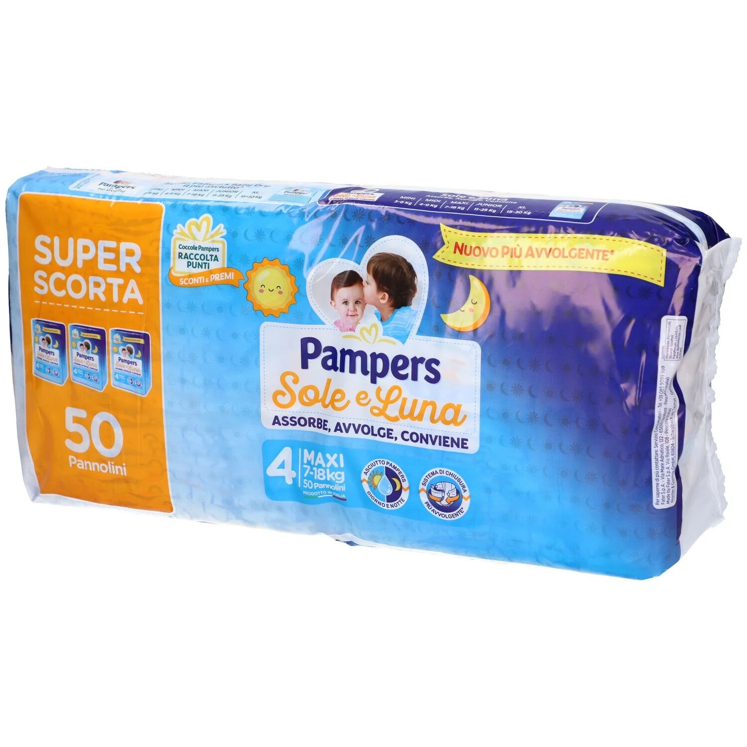 PAMPERS Pampers SL Trio Maxi 50 Stück