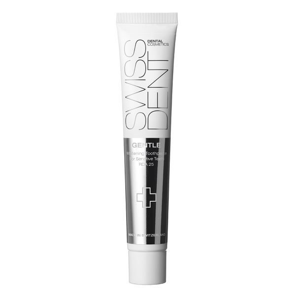 Swissdent Gentle Whitening -hammastahna herkille hampaille