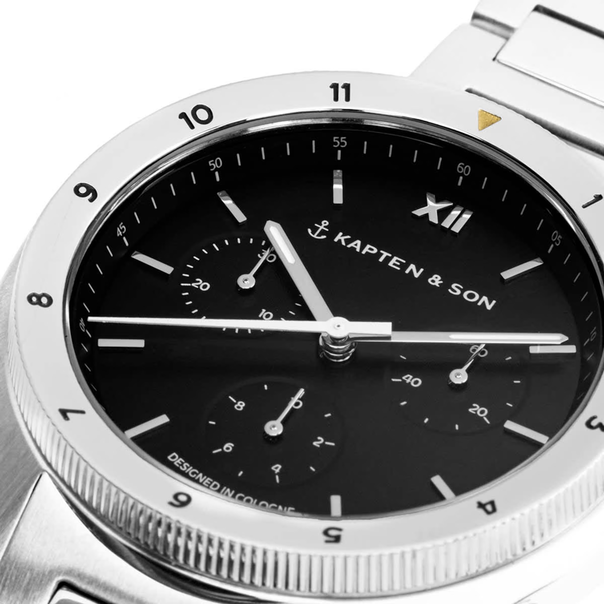 Rise Small Argent Noir Acier