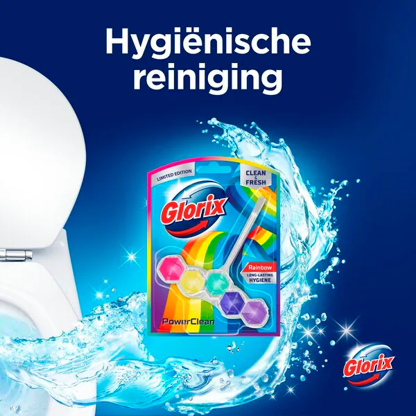 Glorix Rainbow Power WC-tömb