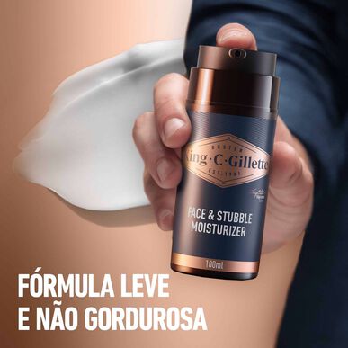 Gillette King C -kasvojen ja parran kosteusvoide 100 ml