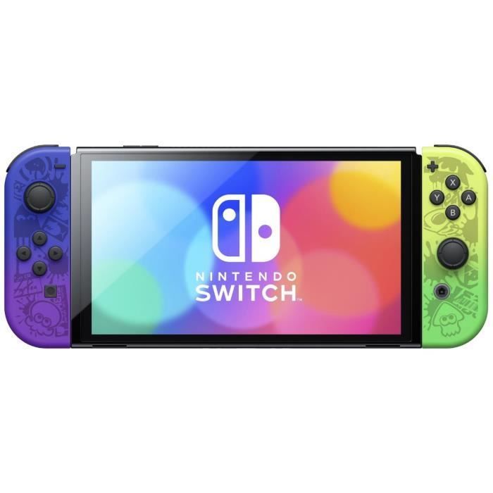 Console Nintendo Switch - Modèle OLED • Édition Limitée Splatoon 3