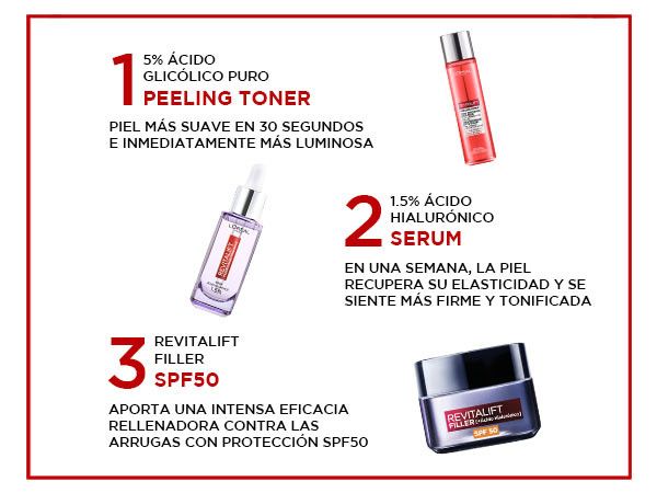Revitalift Perfecting Toner z učinkom pilinga Toniki za obraz