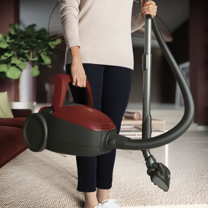 ELECTROLUX PD82-ANIMA - Aspirapolvere a cilindro con sacco Pure D8 - ultra silenzioso 57dB - sacco antiodore - raggio 12 m - accessorio