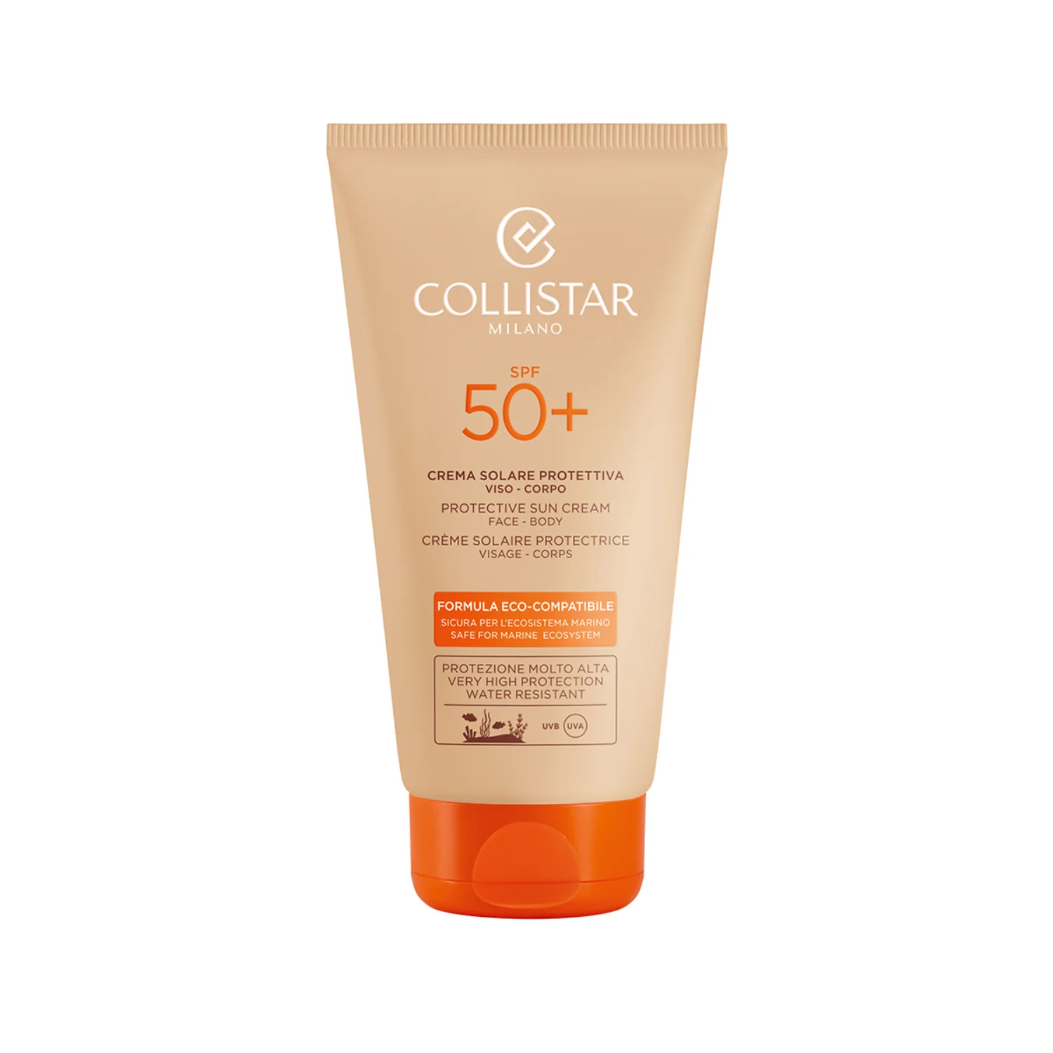 Abbronzatura Crema Solare Protettiva SPF50+ - Crema solare corpo alta prot., Solare viso alta prot.