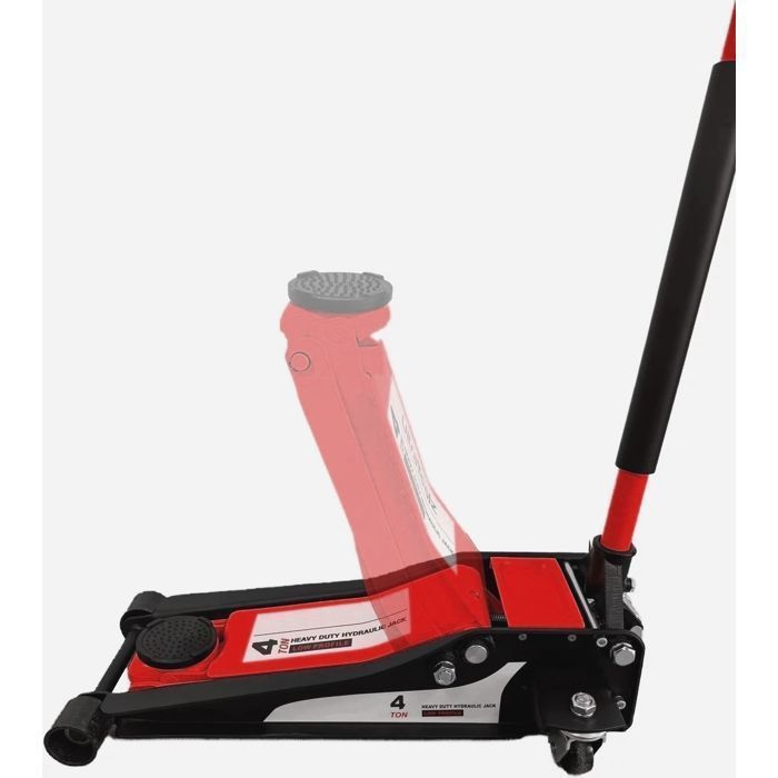 Werkstattwagen – BARRACUDA TOOLS – CUDA Max XXL – 8 Schubladen – 4-Tonnen-Hydraulikheber – Rot
