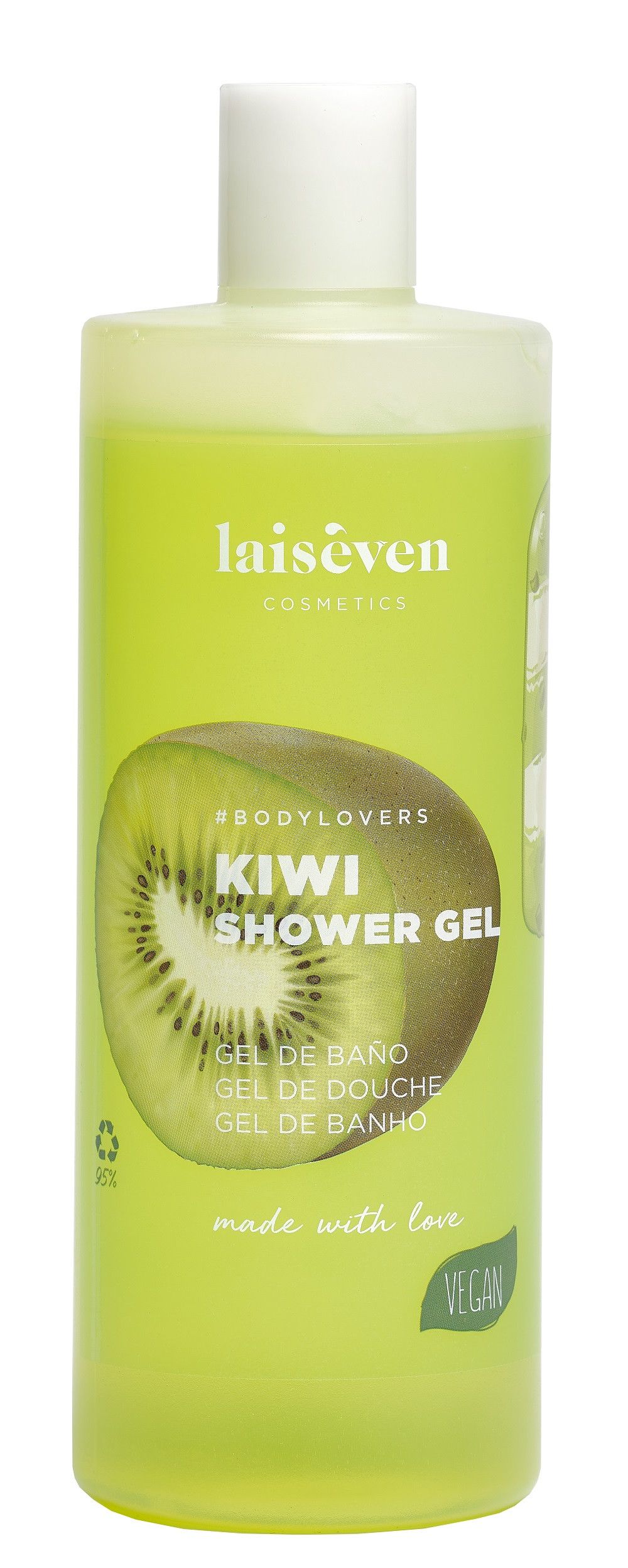 „Kiwi“ dušo želė voniai Vonios želė ir muilas