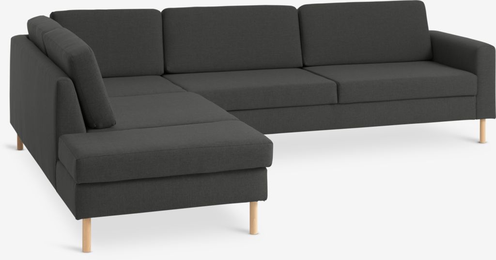СВАЛБАРД СВАЛБАРД софа отворена на лево, тамносива