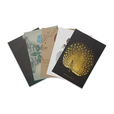 Juego de 5 tarjetas de felicitación de House of Rituals