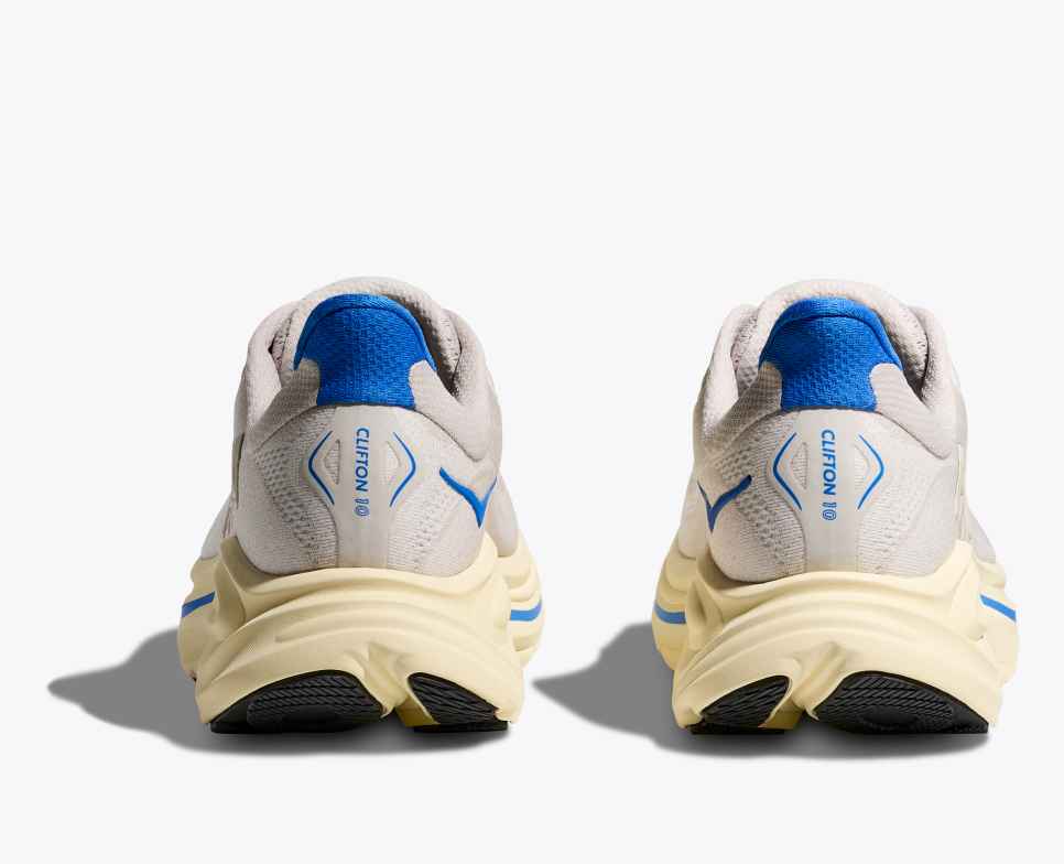 HOKA Clifton 10 Stucco / Virtuálně modrá