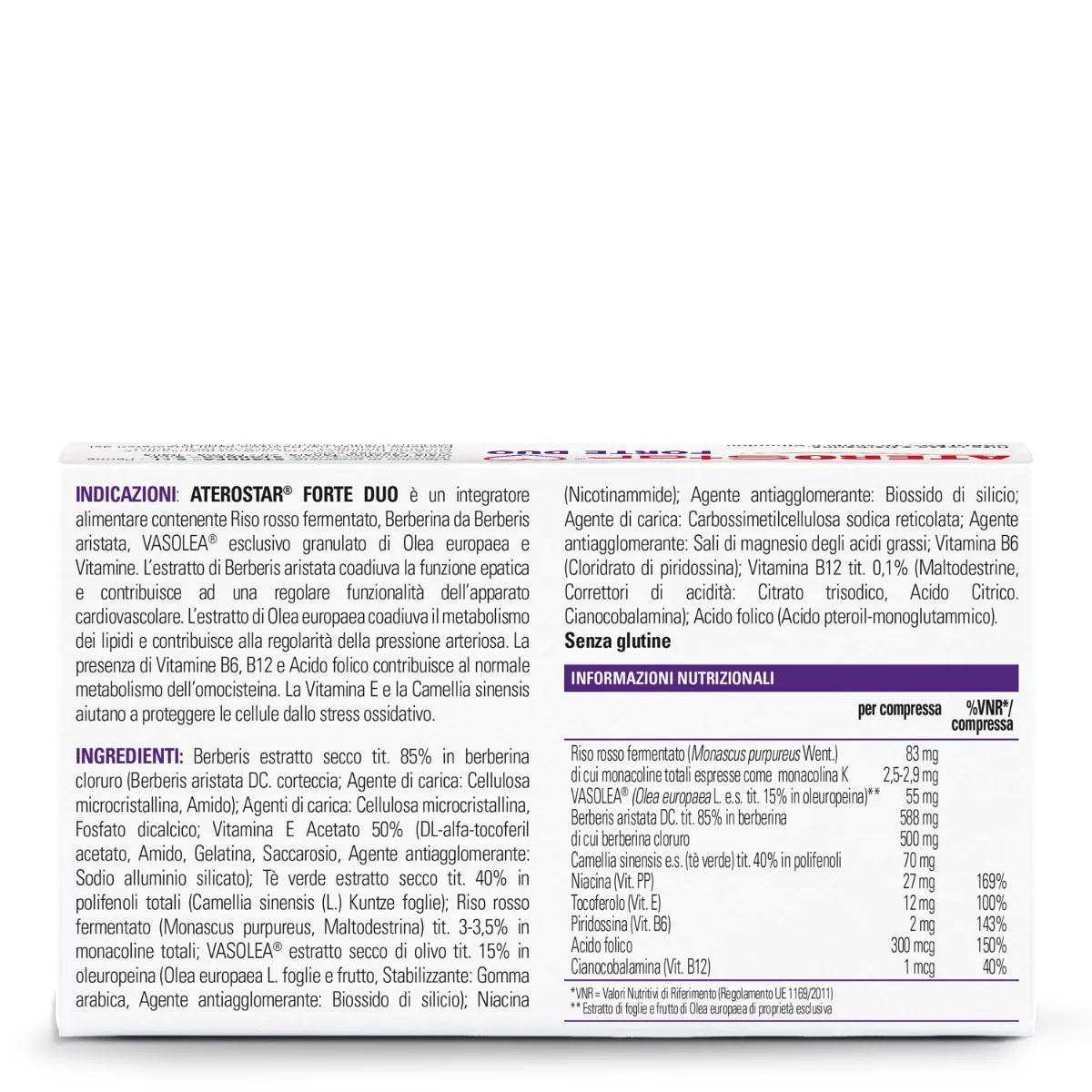 STARDEA Aterostar Forte Duo 20 tabletten voor cholesterolbeheersing