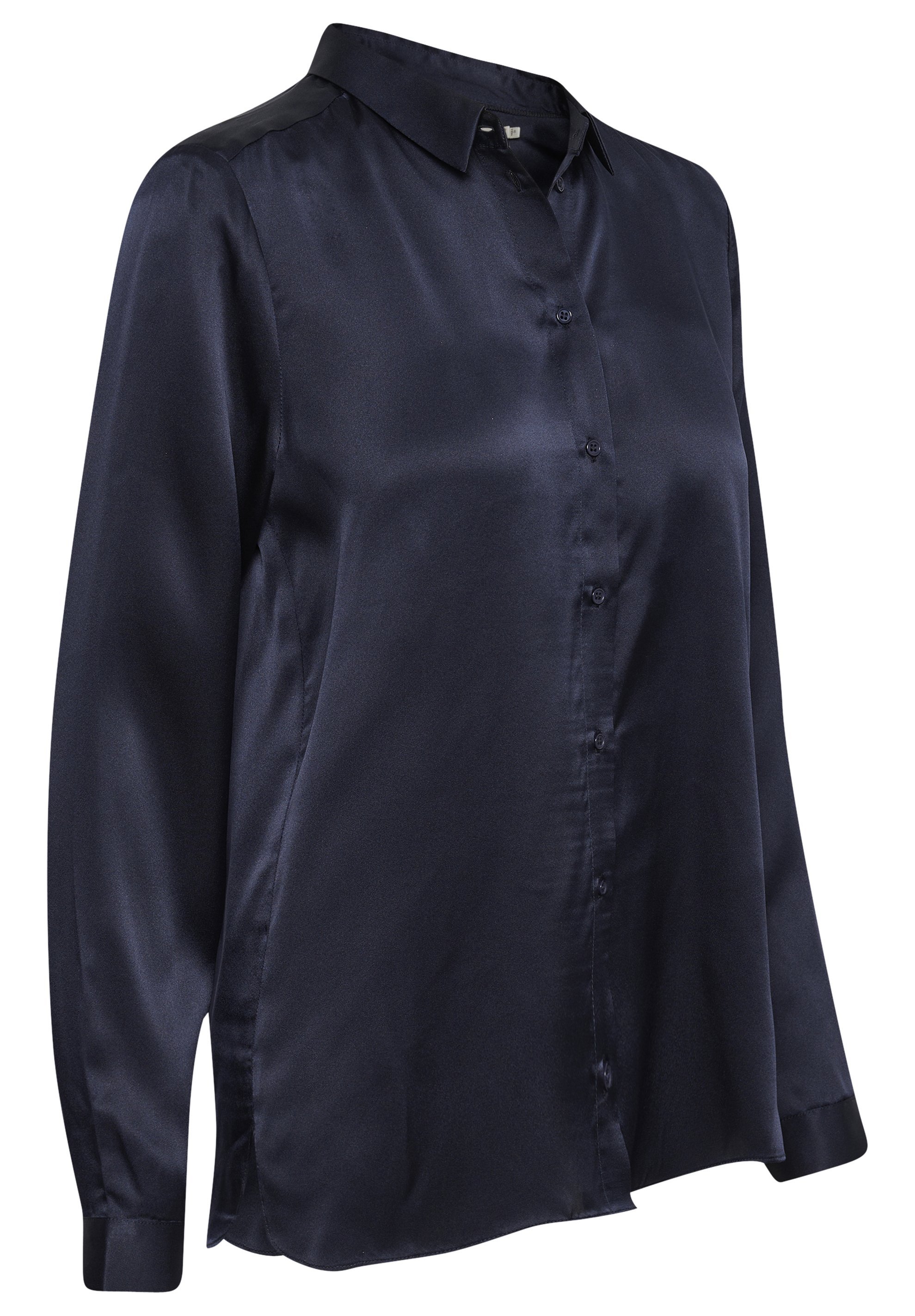 InWear LEONORE PREMIUM - Button-down blouse - marine blue