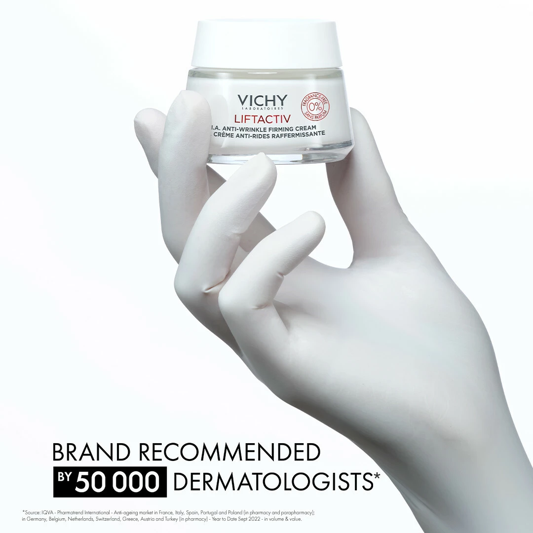 Liftactiv HA Przeciwzmarszczkowy Ujędrniający Krem na Dzień 50 ml - Vichy