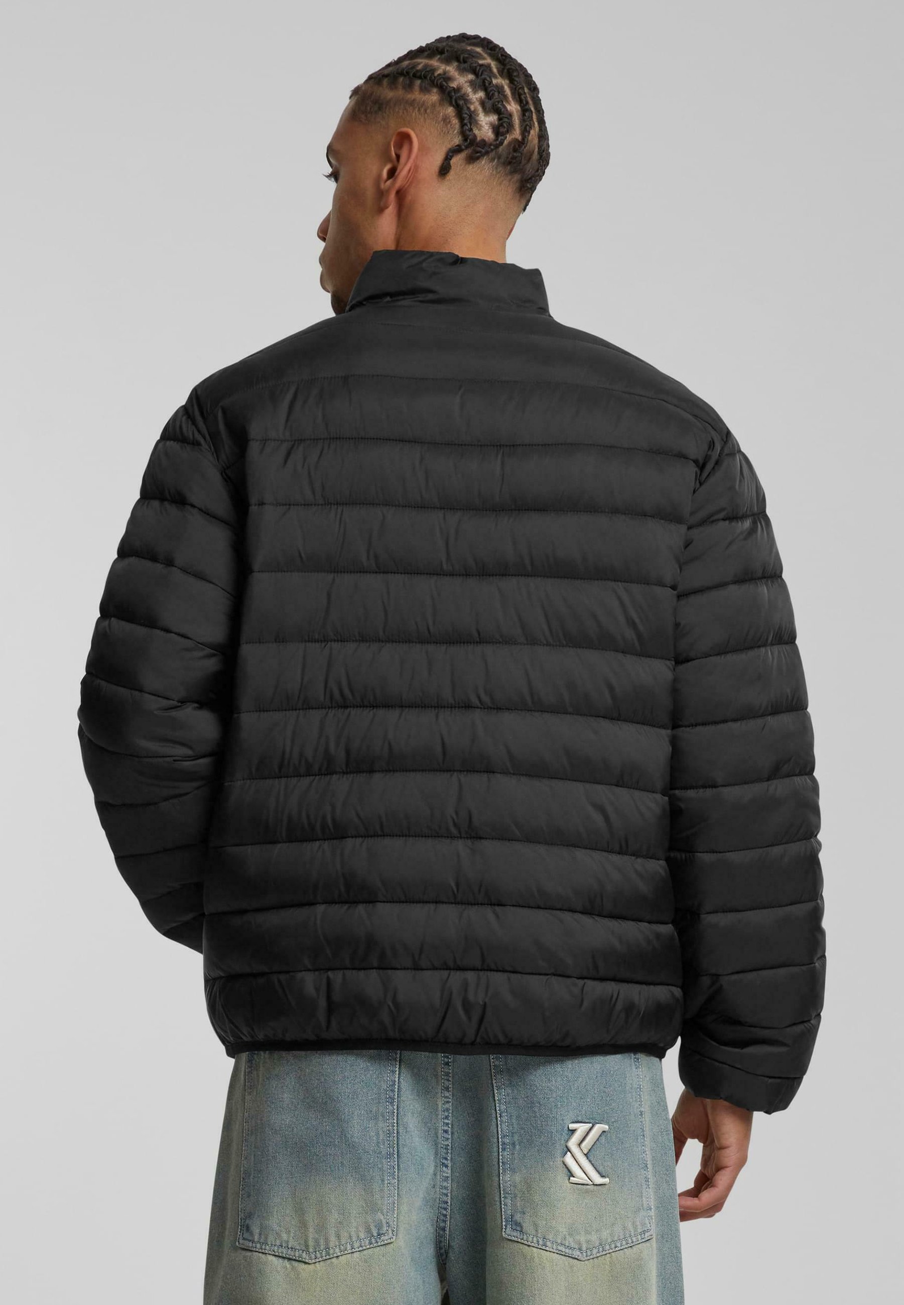 Karl Kani PATCH PUFFER - Winterjas - zwart