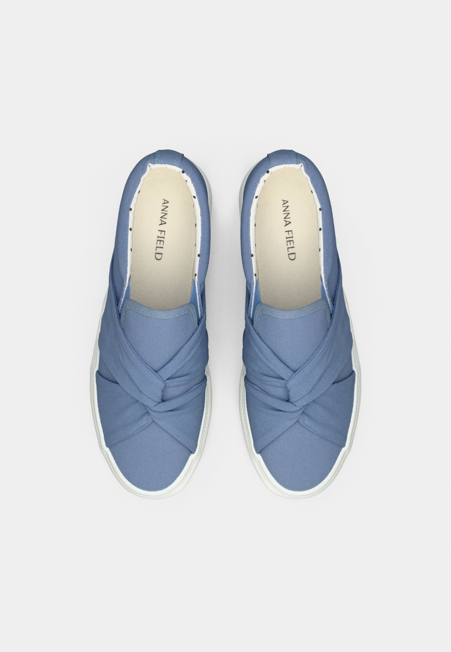 Anna Field Slip-ons – hellblau