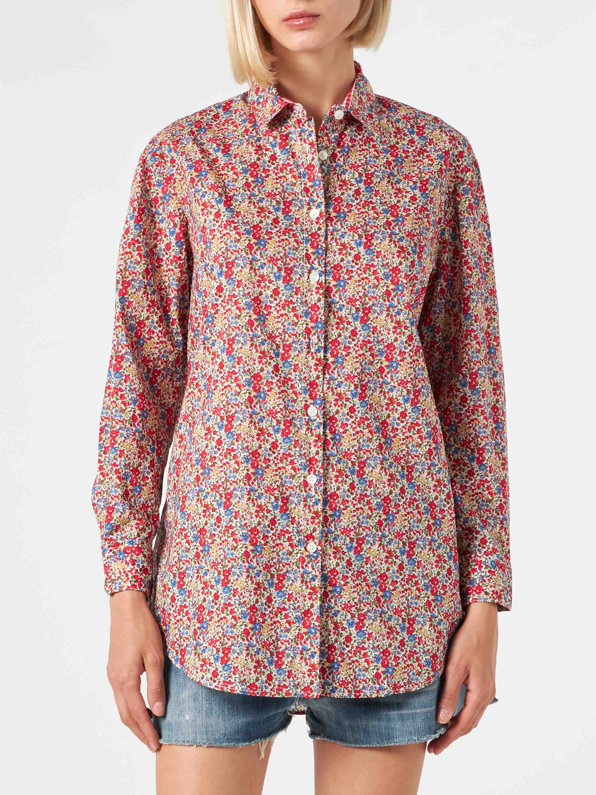 Camisa de algodão com estampa Liberty | EDIÇÃO ESPECIAL LIBERTY