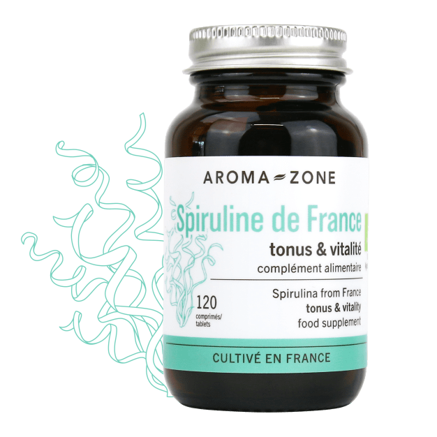 Spiruline de France BIO - 120 comprimés - complément alimentaire