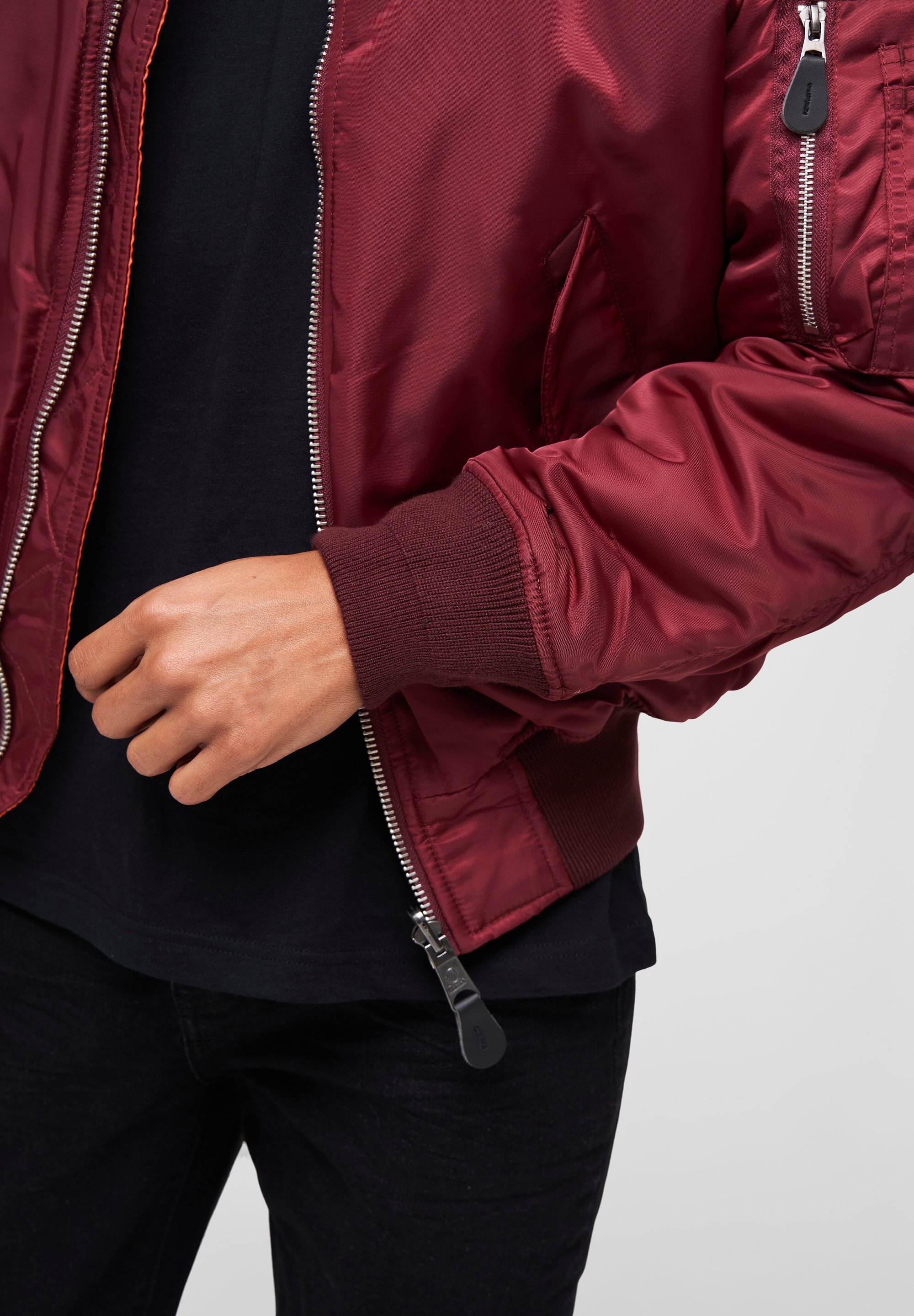 Giacca bomber Brandit - bordeaux