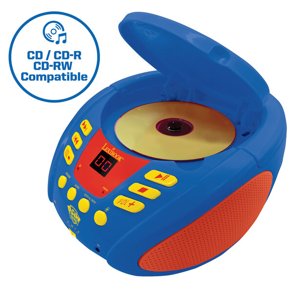 Paw Patrol Bluetooth® CD player με εφέ φωτισμού