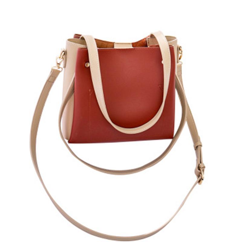 Collection Automne-Hiver 2019 : Sac à main bandoulière en composite pour femme, sac à main de créateur de haute qualité, style classique.