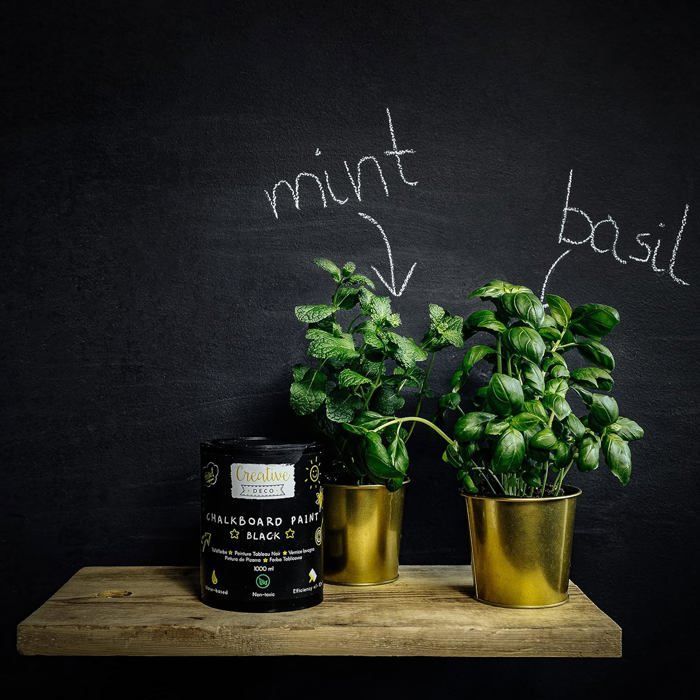 Chalkboard Paint - Creative Deco - Blackboard - 1000 ml - Non-Toxic - Water-Based