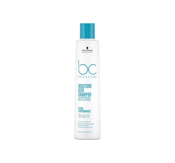 SCHWARZKOPF BC BONACURE MOISTURE KICK SZAMPON DO WŁOSÓW 250ML