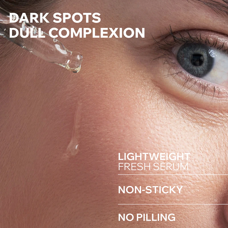 Uriage Dépiderm Anti-Dark Spot Brightening Booster Serum: een serum voor het verminderen van pigmentvlekken met een oplichtend effect.