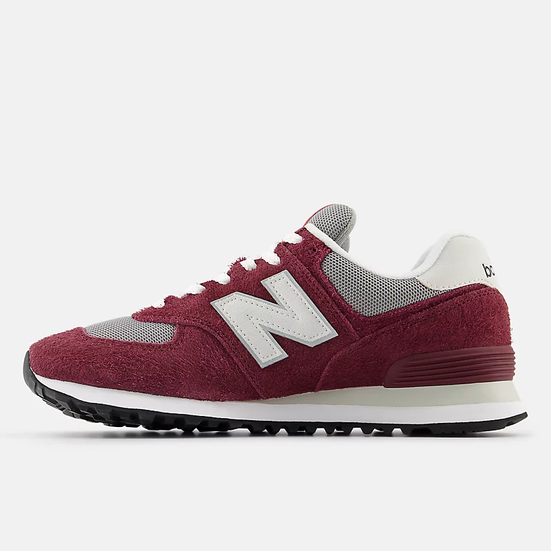Unisex 574 - NB Burgundowy fra Szarą Materią