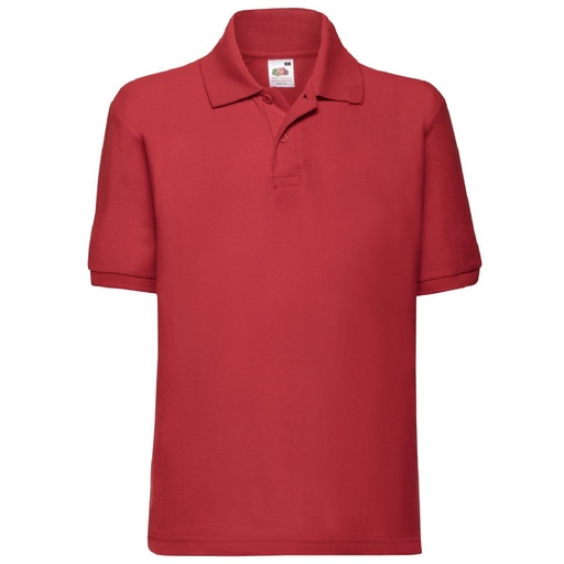  Fruit of the Loom 65/35 Piqué kortærmet poloshirt (2-pak)