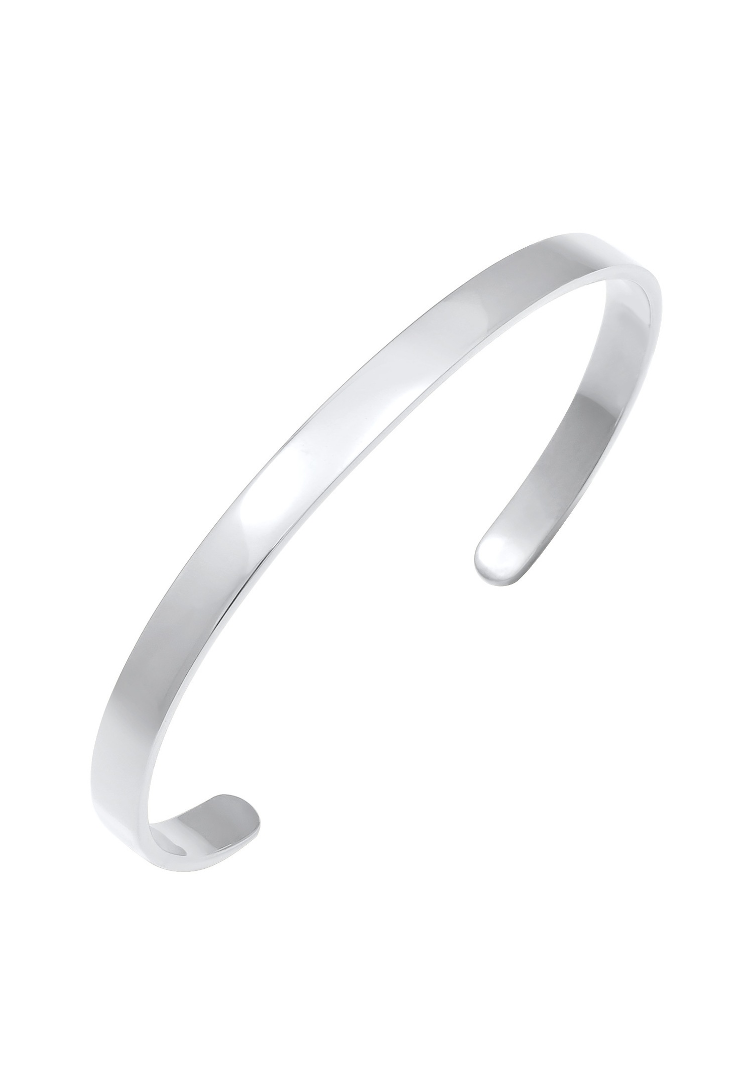 Elli PREMIUM Moderne Élégant Bangle Femme - (925/1000) Argent