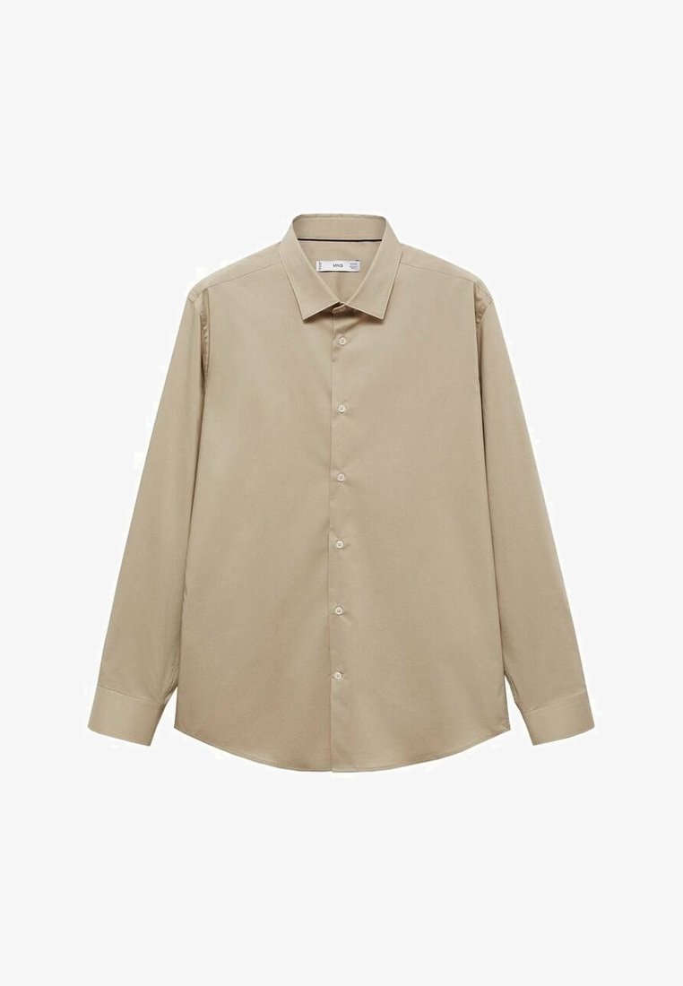Camicia formale Mango - color sabbia