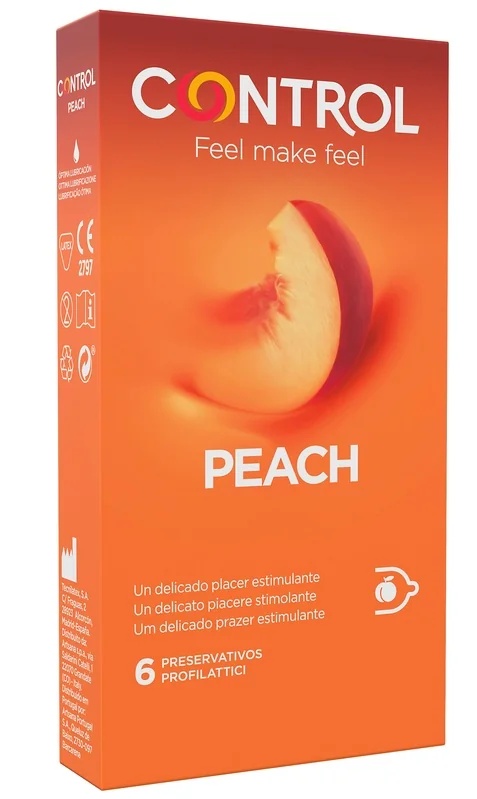 CONTROL Control Peach 6 Kondome