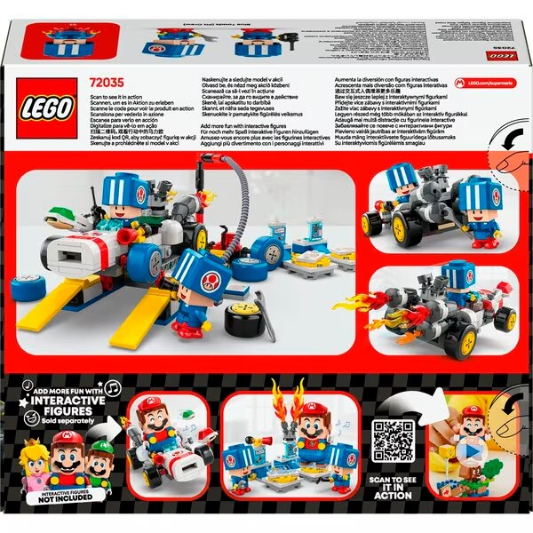 LEGO Super Mario 72035 Mario Kart – Toadova garaža