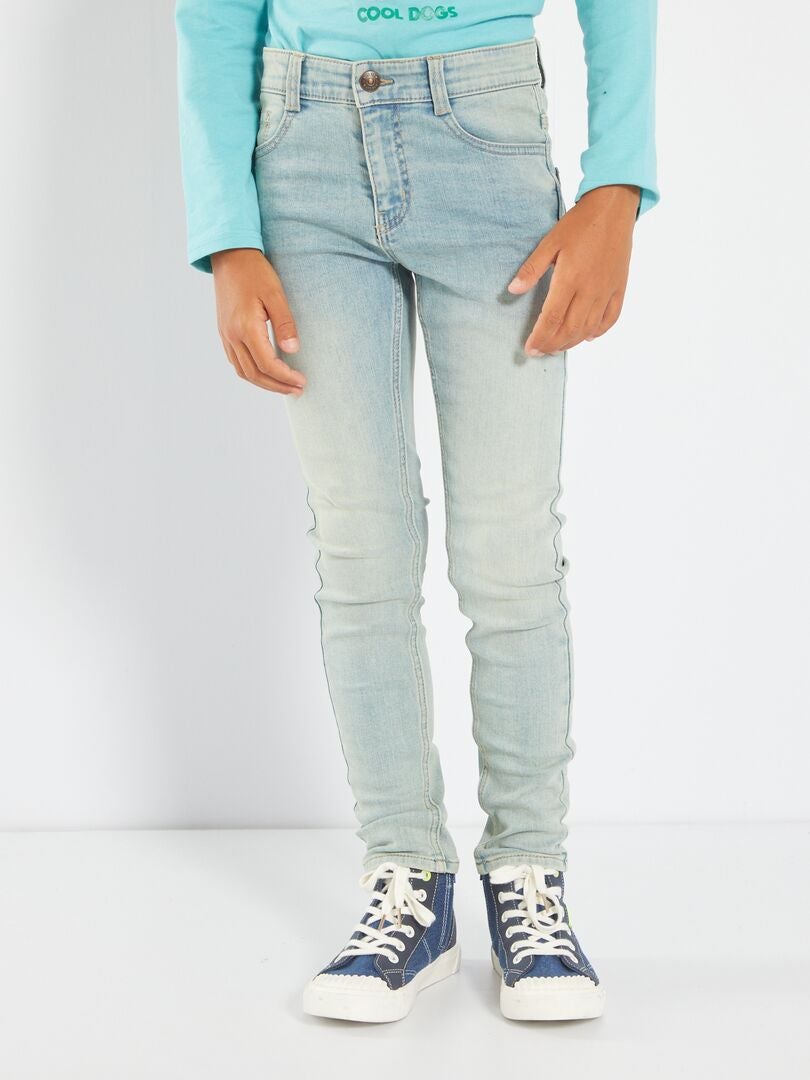 Calça jeans skinny - azul