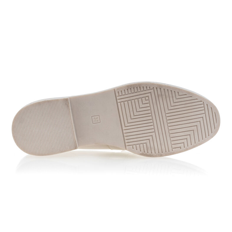 Beige Damen-Loafer/Bootsschuhe