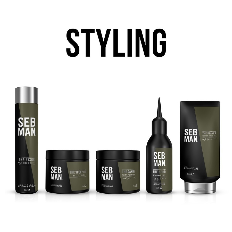 SEB MAN Haargel The Hero Obnoviteľná gélová farba na vlasy - 75 ml