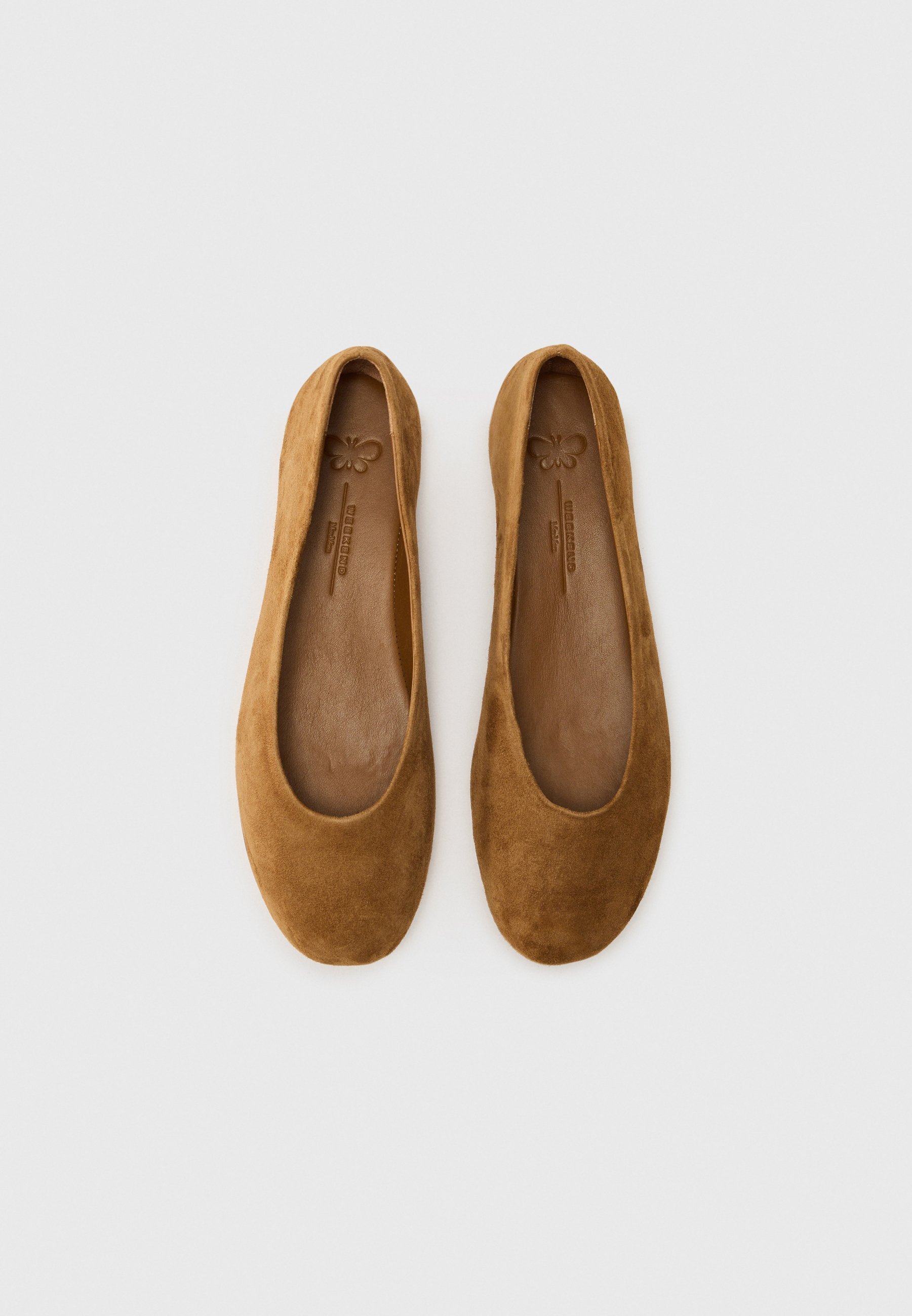 WEEKEND MaxMara TODI – Ballerinas – Marrone Bronzo