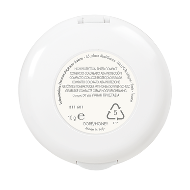 Avène Sun Care Tinted Compact Honey SPF50 Minerální kompaktní opalovací krém, medová barva, 10 g