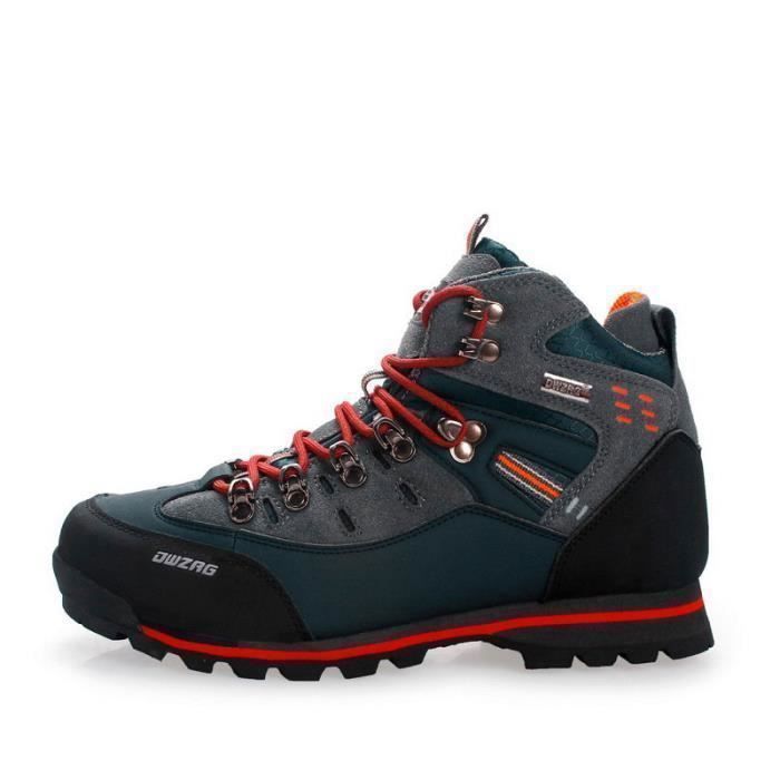 Zapatillas de senderismo para hombre - Suela antideslizante e impermeable - Montaña - Transpirables