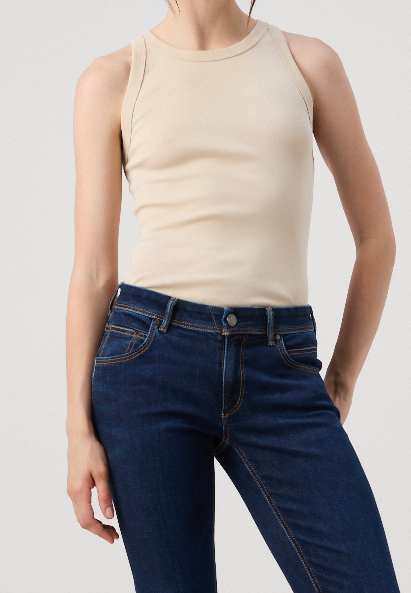 Jean slim Marc O'Polo DENIM - denim bleu foncé