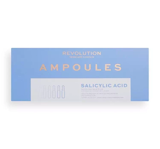 Revolution Skincare Ampoules 7 dniowa kuracja Salicylic Acid 7x2ml