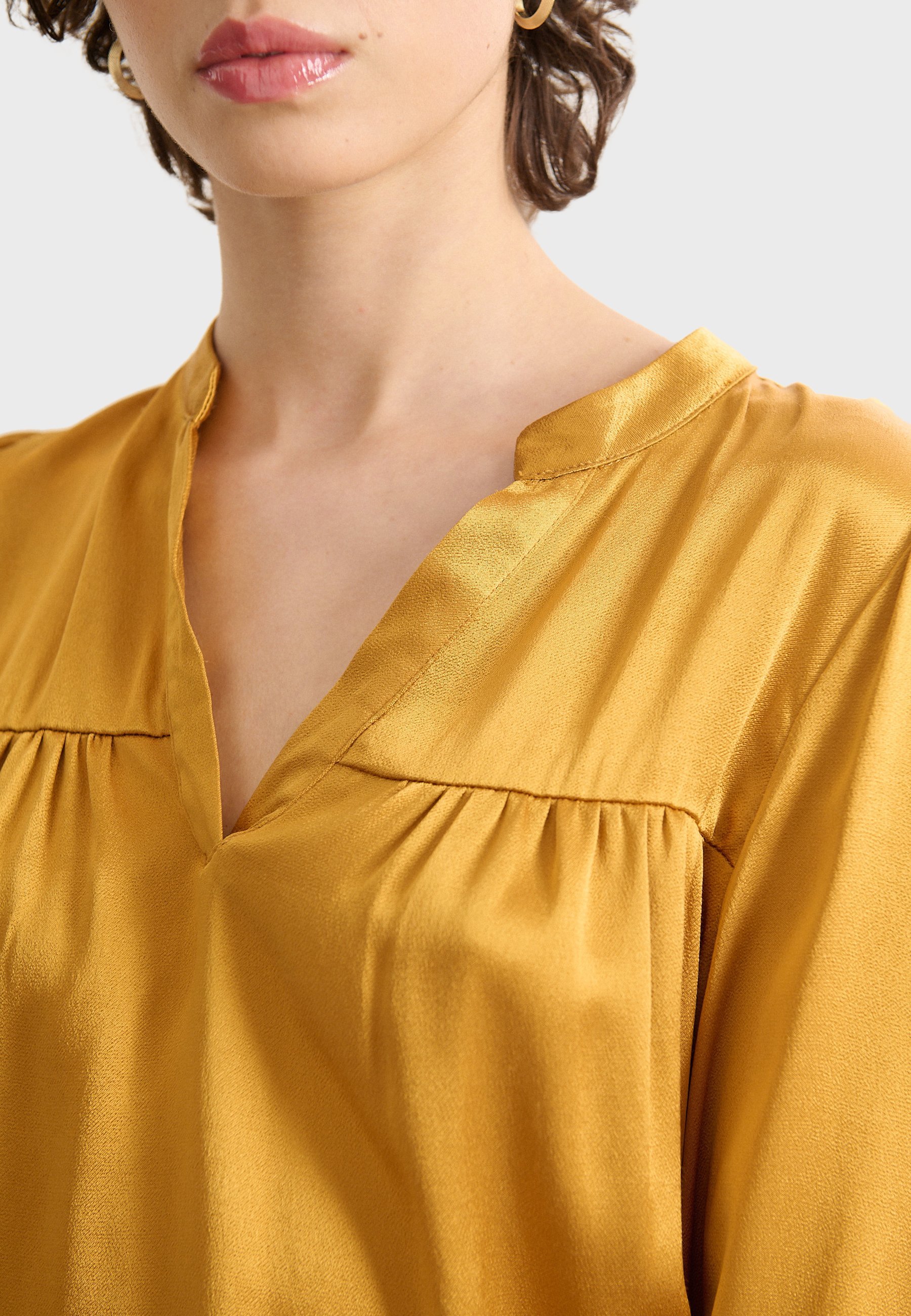 Garance Paris Bluse – Ocker