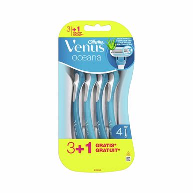 Gillette Venus Oceana kertakäyttöiset parranajoterät 4 kpl