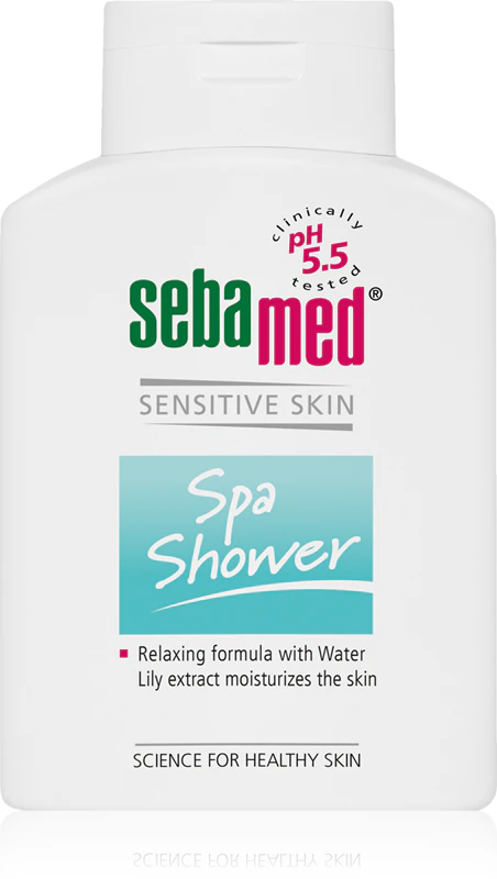 Sebamed Wash Pele Sensível Spa gel de banho