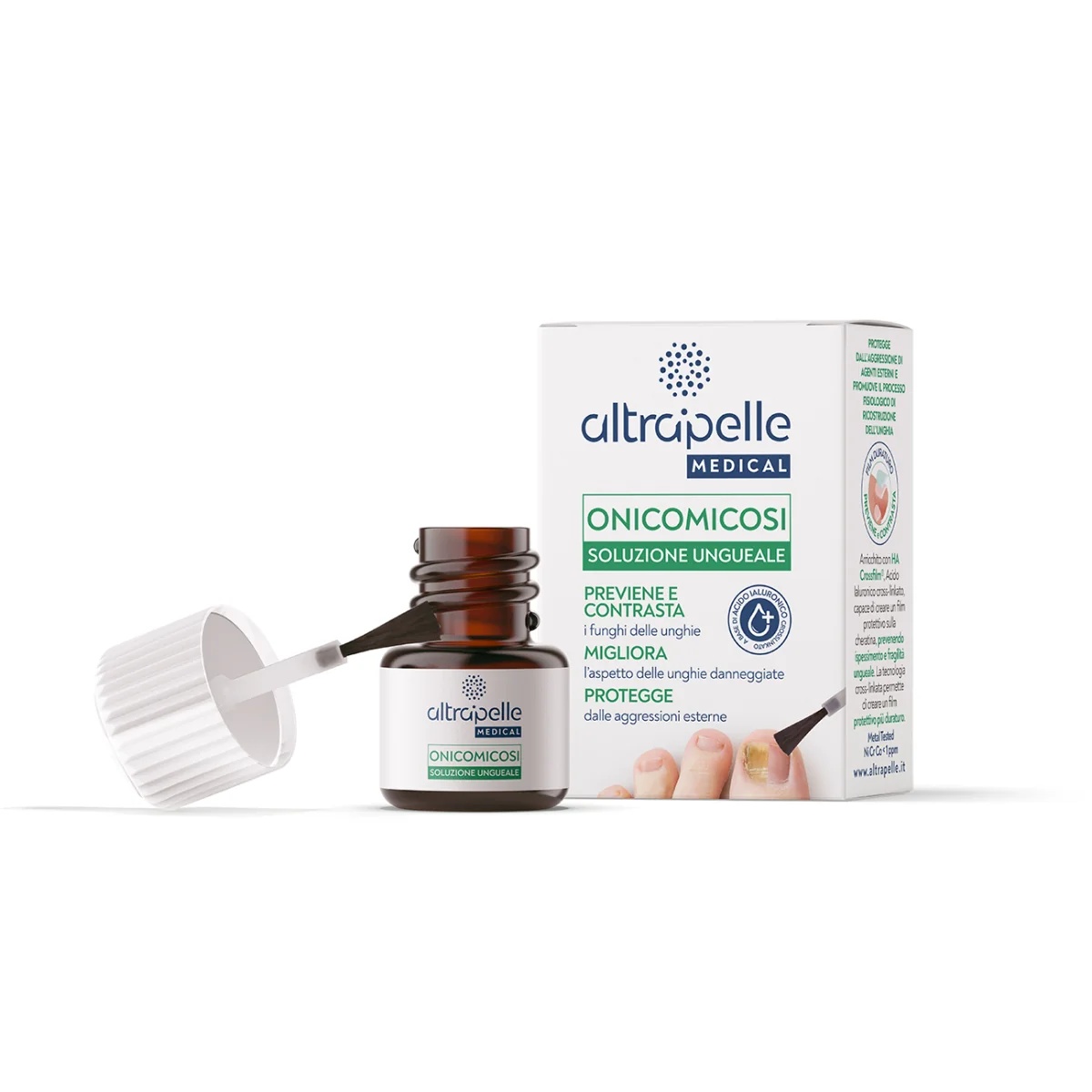 ALTRAPELLE Altrapelle Medizinische Lösung gegen Nagelpilz 7 ml Behandlung von Nagelpilz
