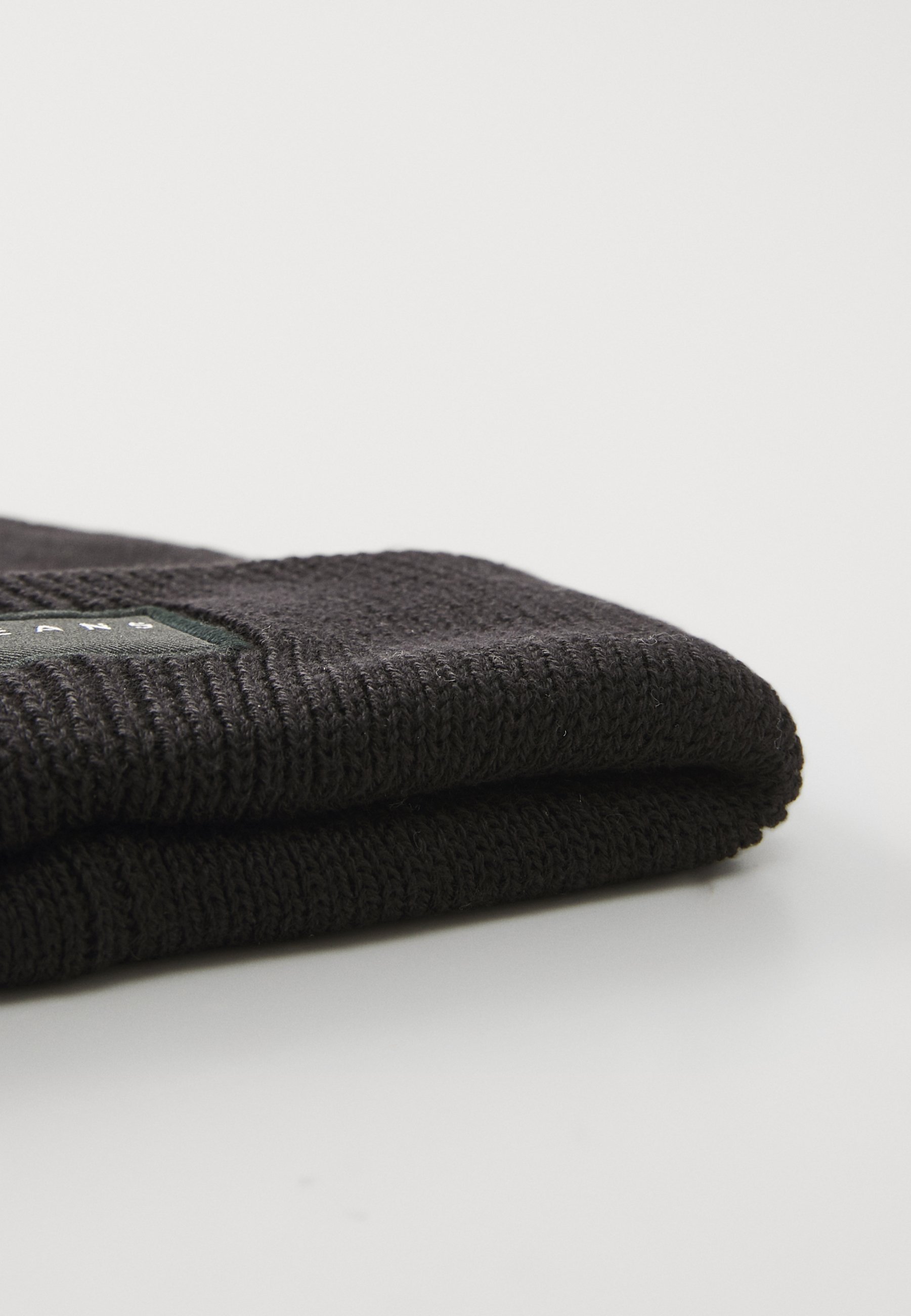 Tommy Jeans LINEAR BEANIE UNISEX - Muts - zwart