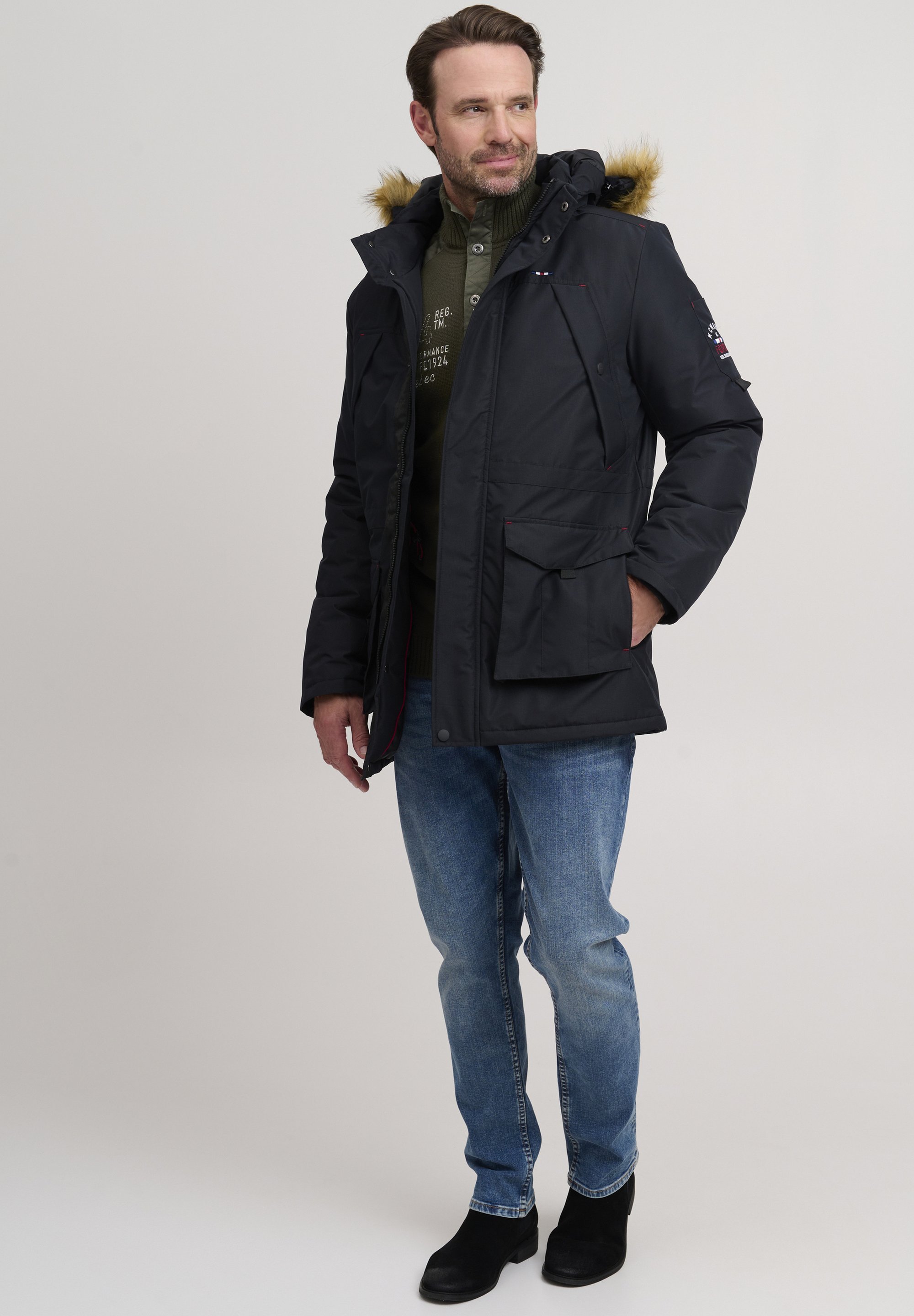 FQ1924 FQAEGIR - Manteau d'hiver - beauté noire